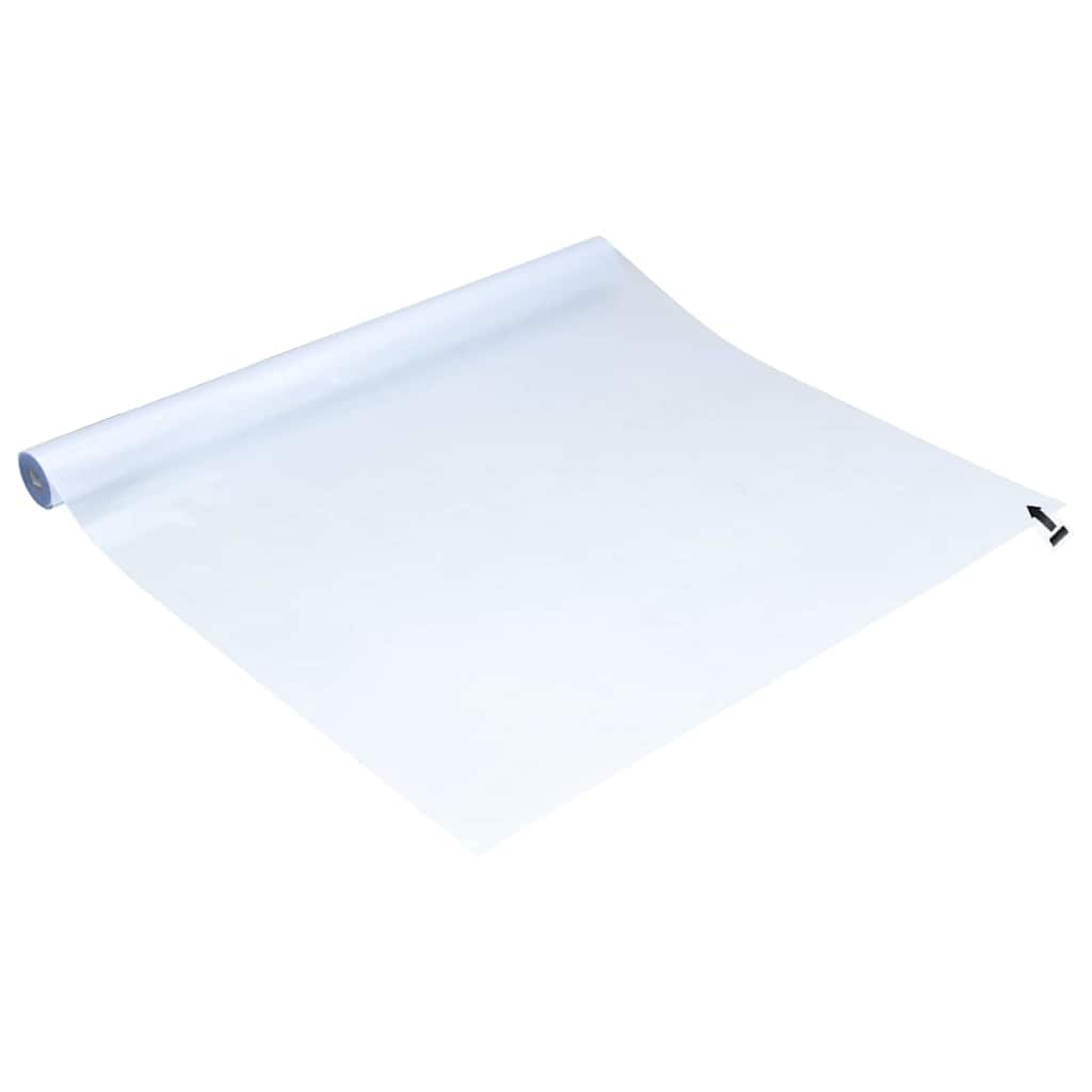 vidaXL Statyczna folia okienna Szary matowy 45 x 2000 cm PVC