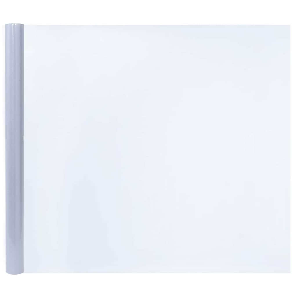 vidaXL Statyczna folia okienna Szary matowy 45 x 2000 cm PVC
