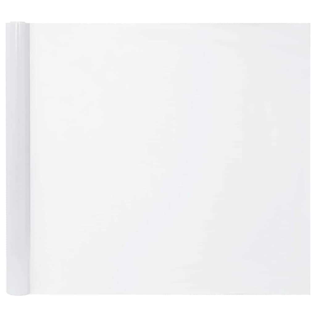 vidaXL Statyczna folia okienna Biały matowy 90 x 2000 cm PVC