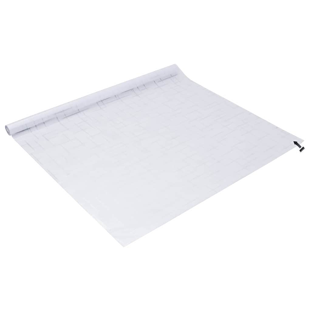 vidaXL Statyczna folia okienna Wzór gwiazdy 90 x 500 cm PVC
