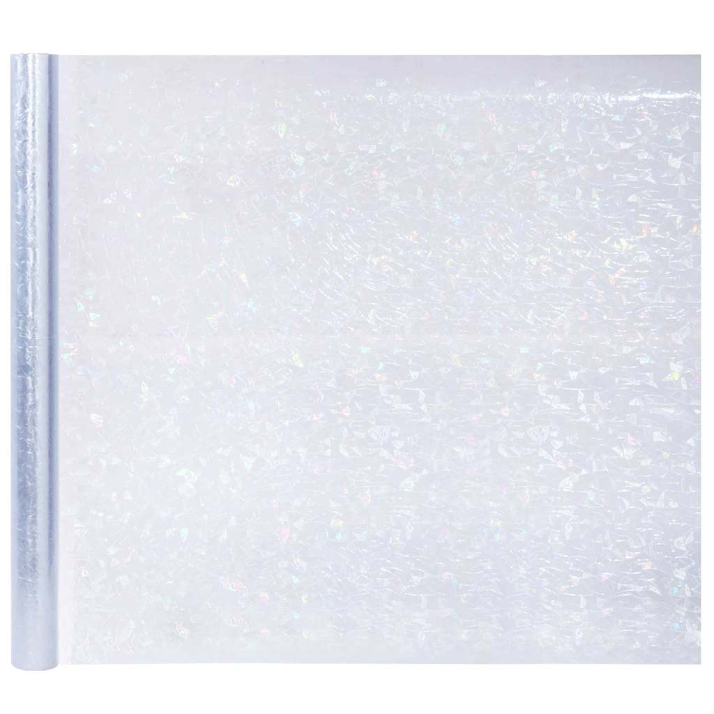 vidaXL Statyczna folia okienna przezroczysty 45 x 2000 cm PVC