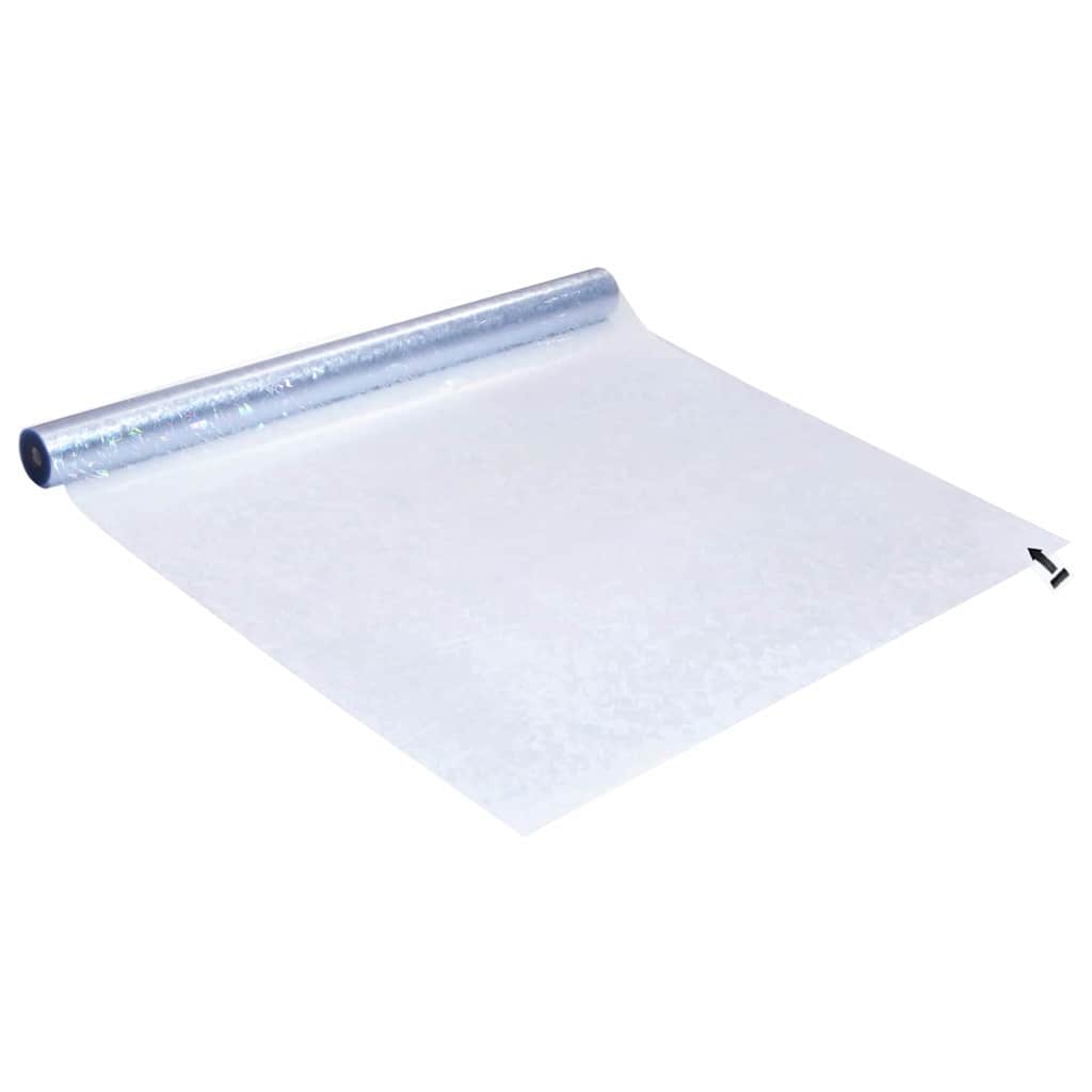 vidaXL Statyczna folia okienna przezroczysty 60 x 1000 cm PVC