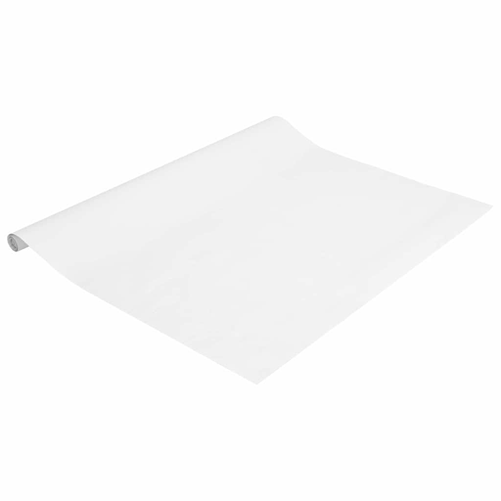 vidaXL Samoprzylepna Folia Okienna Biały matowy 90 x 2000 cm PVC