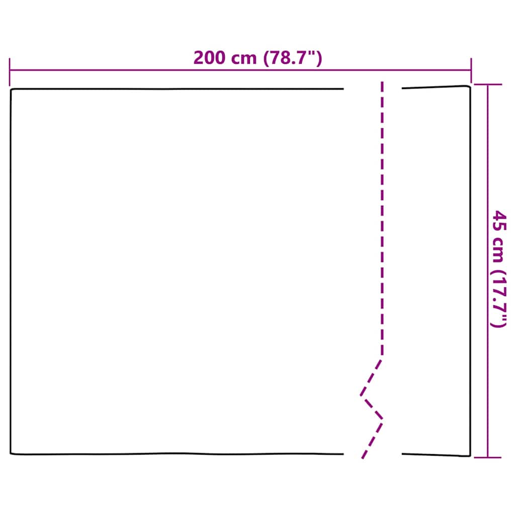 vidaXL Samoprzylepna folia lustrzana 45 x 200 cm 2 szt. srebrny PET