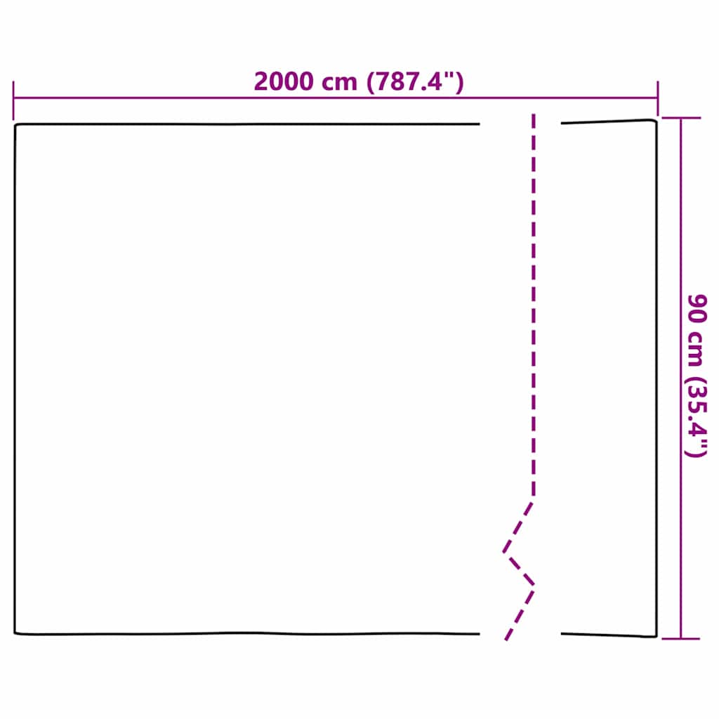 vidaXL Samoprzylepna folia lustrzana Srebrny 90 x 2000 cm PET