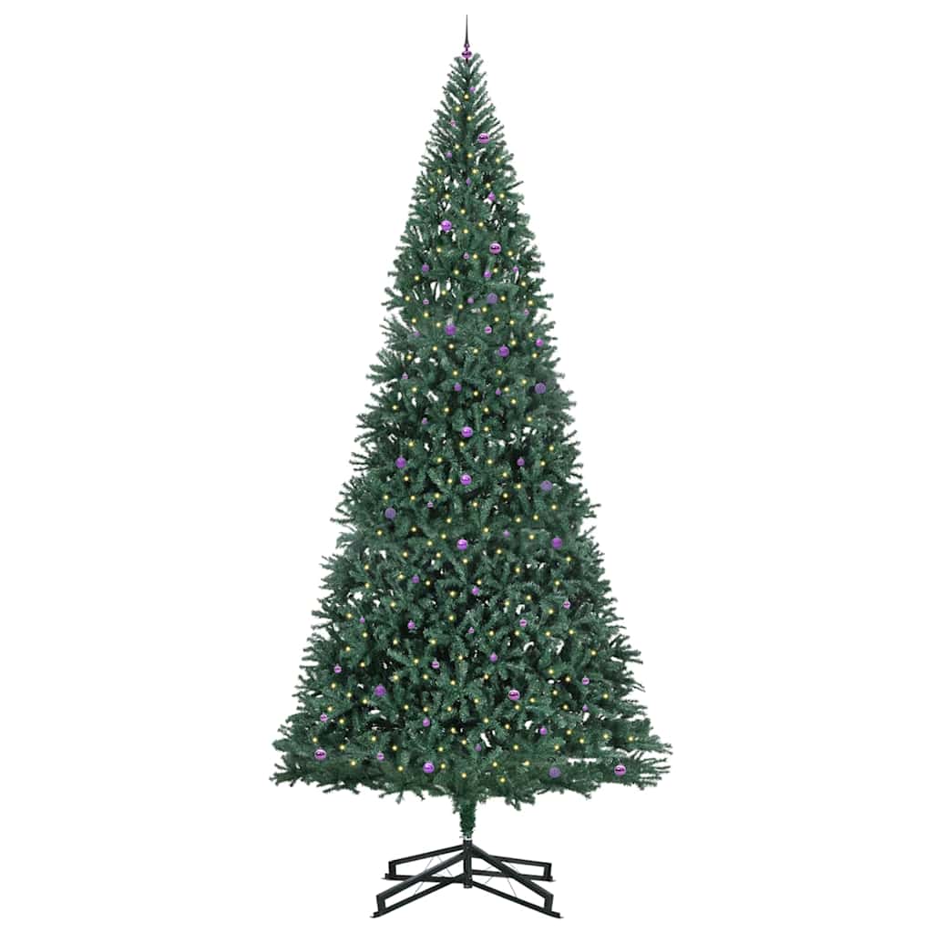vidaXL zielony 500 cm PVC
