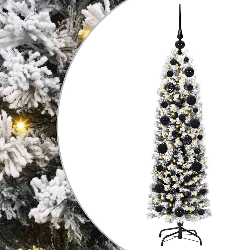 vidaXL Sztuczna choinka z podstawą Zielony 120 cm PVC, stal i plastik