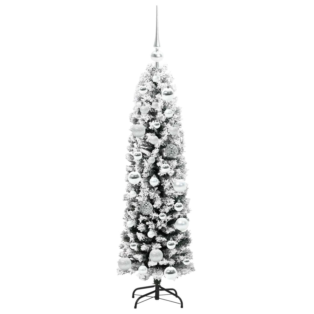 vidaXL Sztuczna choinka z podstawą Zielony 120 cm PVC, stal i plastik