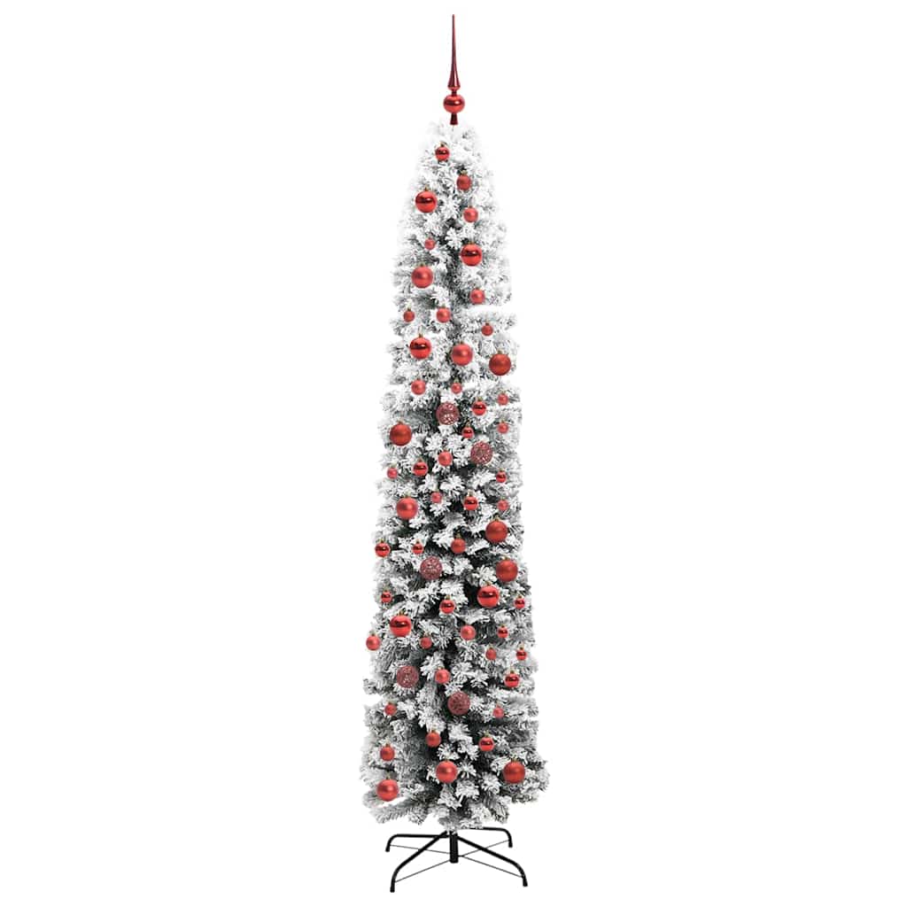 vidaXL Sztuczna choinka z podstawą Zielony 180 cm PVC, stal i plastik