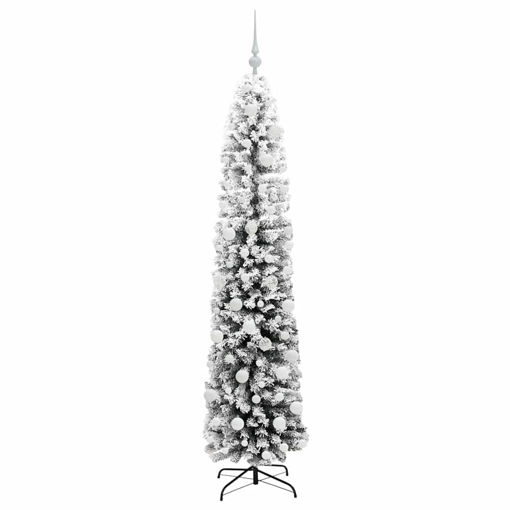vidaXL Sztuczna choinka z podstawą Zielony 180 cm PVC, stal i plastik