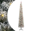 vidaXL Sztuczna choinka z podstawą Zielony 300 cm PVC, stal i plastik