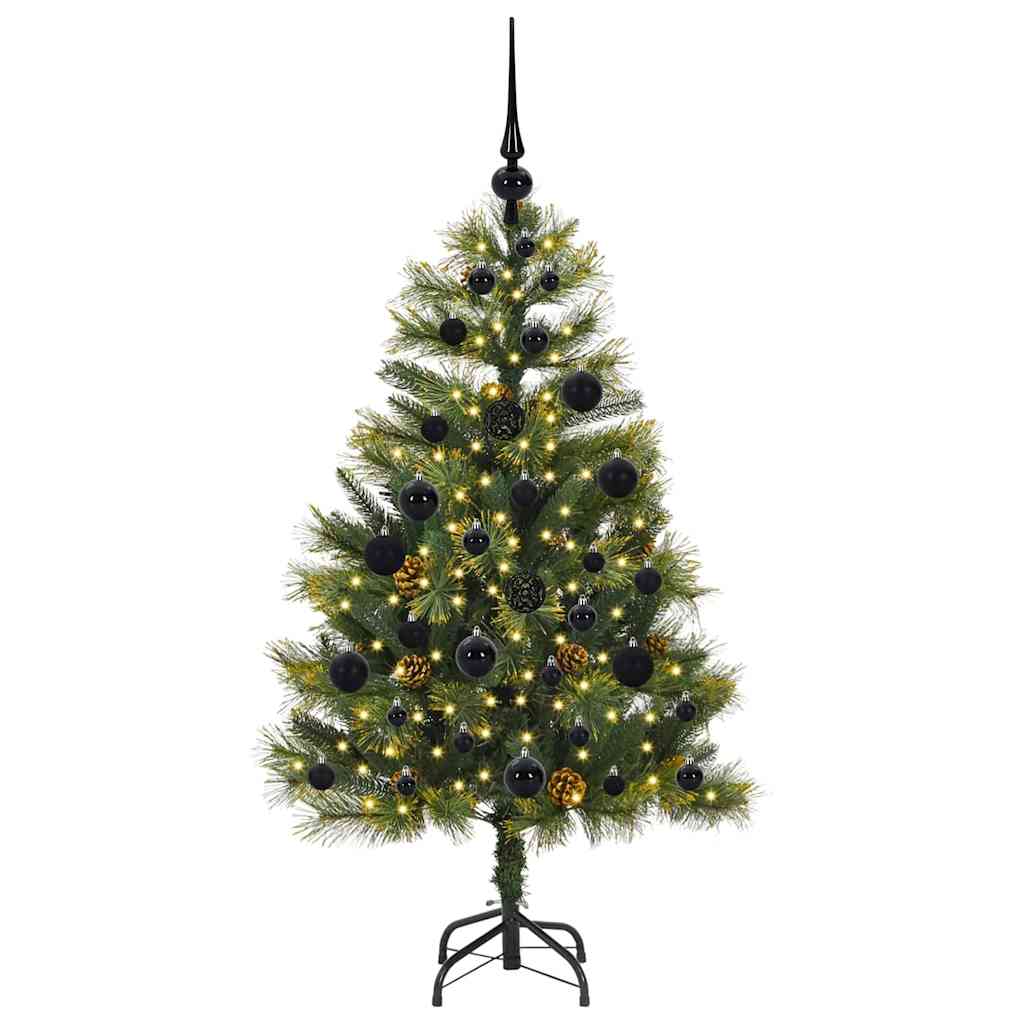 vidaXL Sztuczna Choinka z Zawieszkami Zielony 120 cm