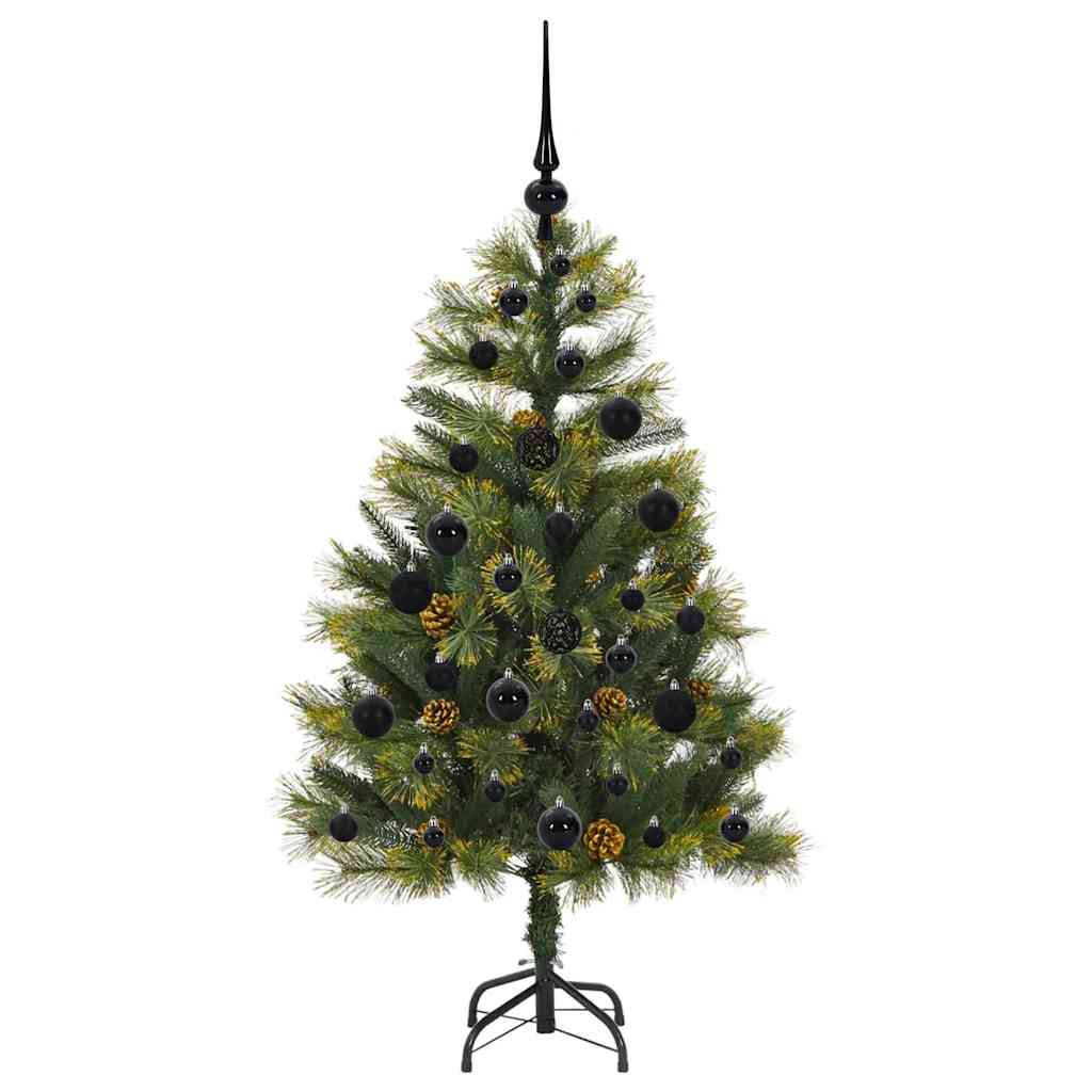 vidaXL Sztuczna Choinka z Zawieszkami Zielony 120 cm