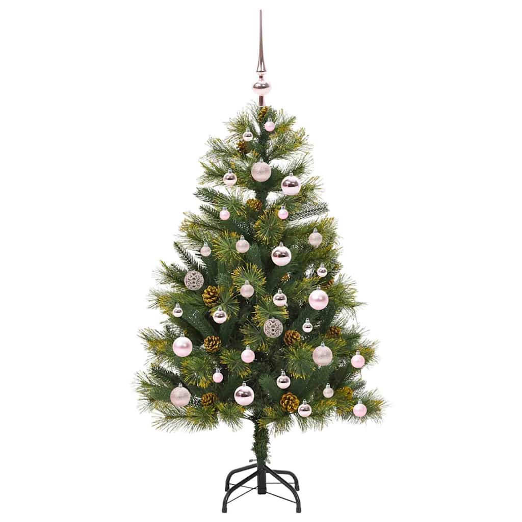 vidaXL Sztuczna Choinka z Zawieszkami Zielony 120 cm