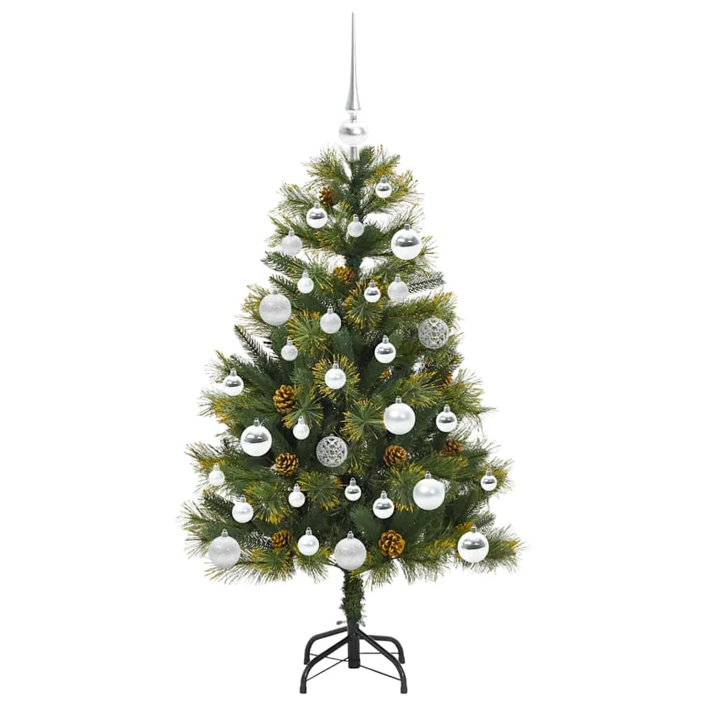 vidaXL Sztuczna Choinka z Zawieszkami Zielony 120 cm