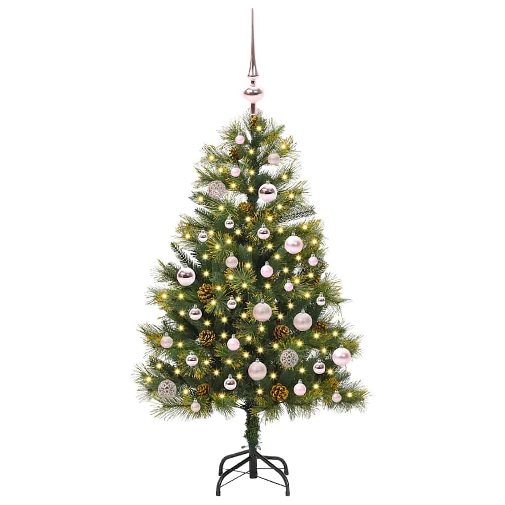 vidaXL Sztuczna Choinka z Zawieszkami Zielony 150 cm