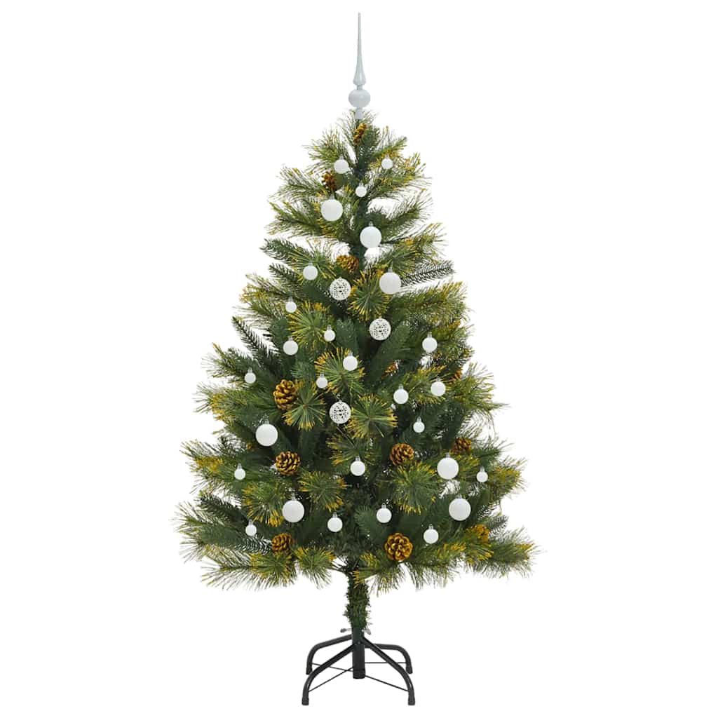 vidaXL Sztuczna Choinka z Zawieszkami Zielony 150 cm