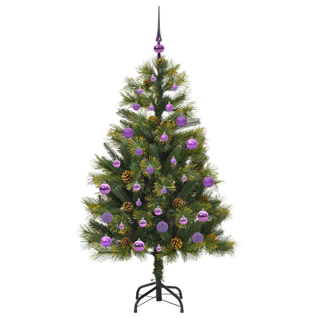 vidaXL Sztuczna Choinka z Zawieszkami Zielony 150 cm