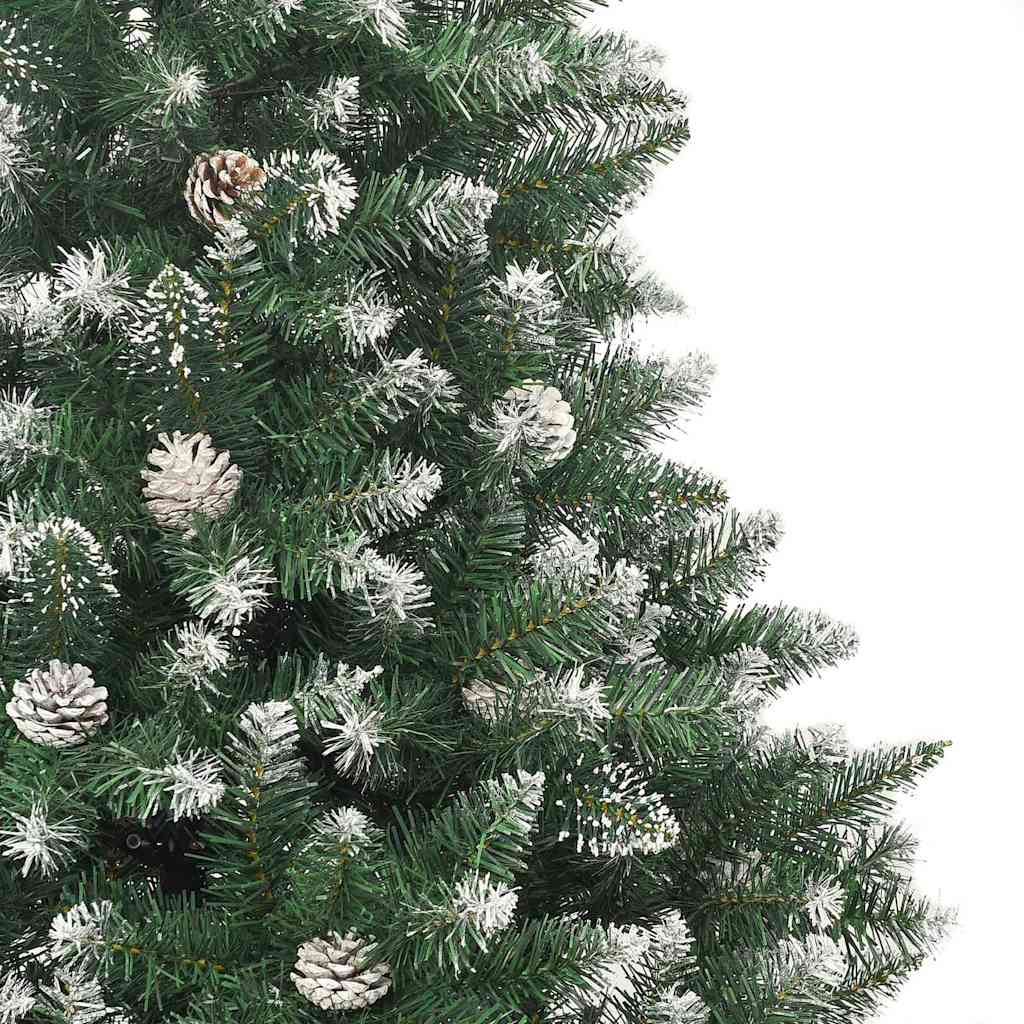 vidaXL Sztuczna choinka Zielony 120 cm PVC, plastik i stal