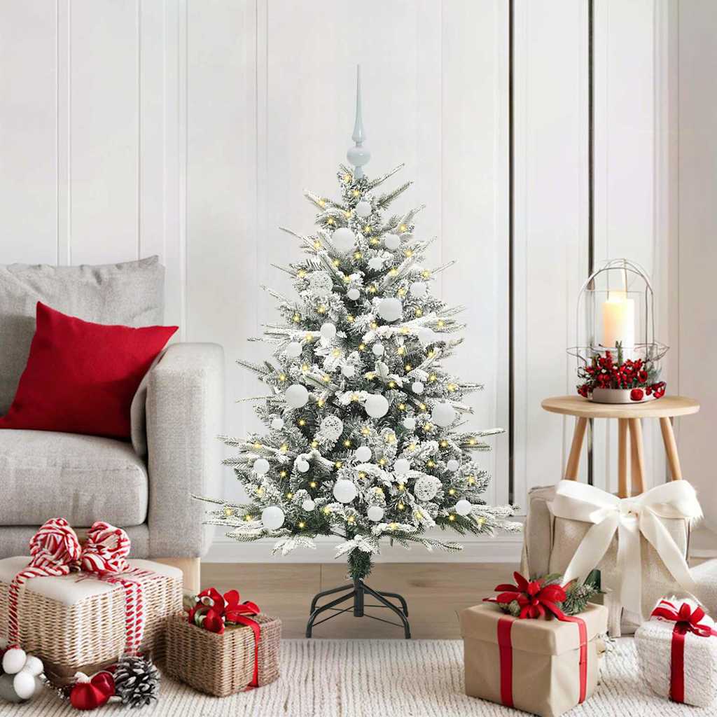 vidaXL zielony 120 cm PVC i PE