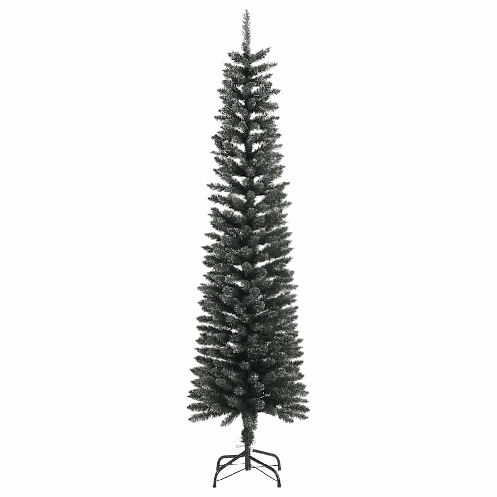 vidaXL Sztuczna choinka z podstawą Zielony 180 cm PVC, plastik i stal