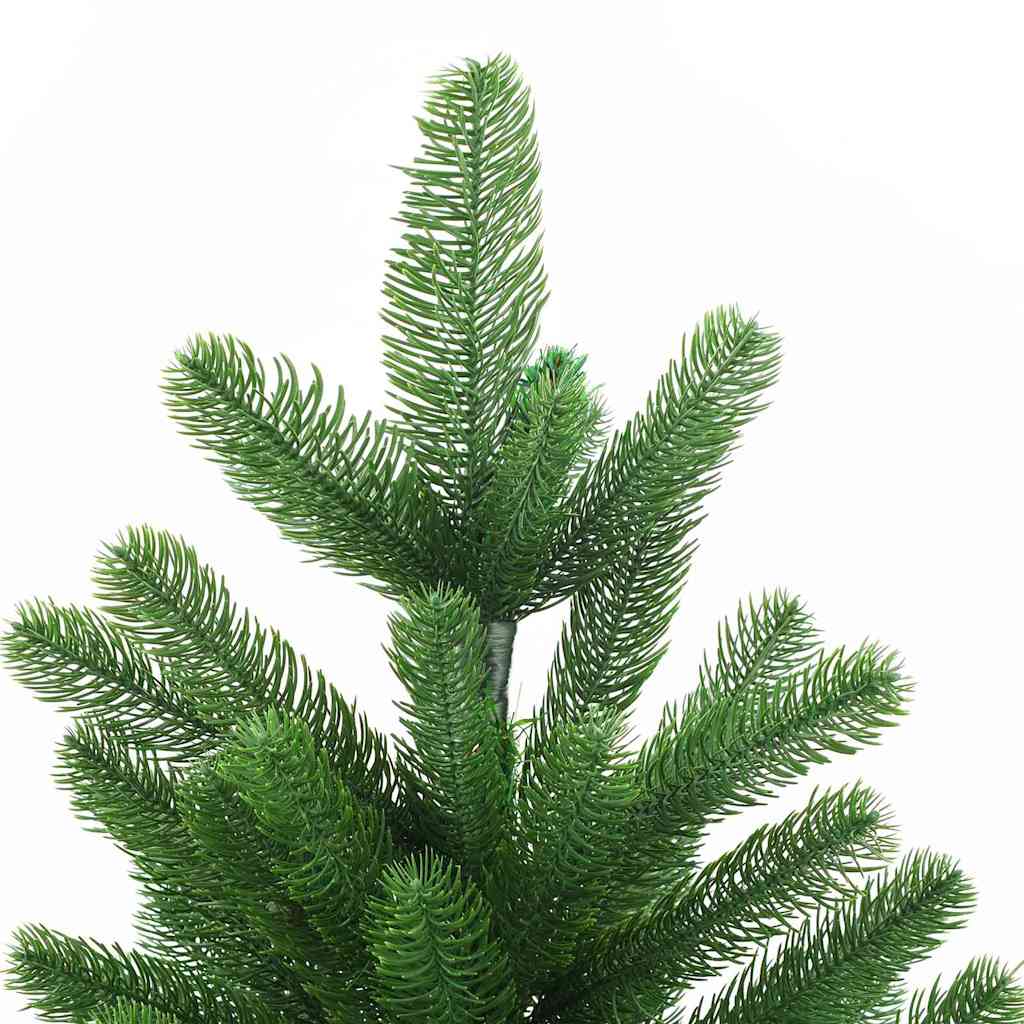 vidaXL Choinka z 300 diodami LED z podstawą Zielony 210 cm PE