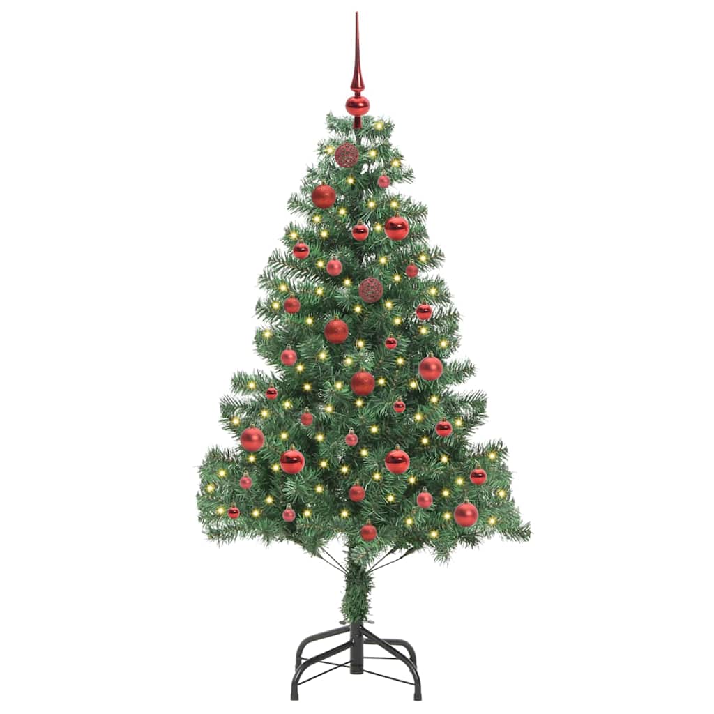 vidaXL Choinka Zielony 150 cm PVC