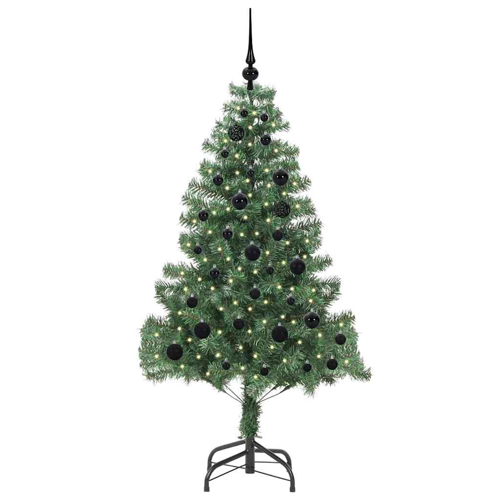 vidaXL Choinka Zielony 150 cm PVC