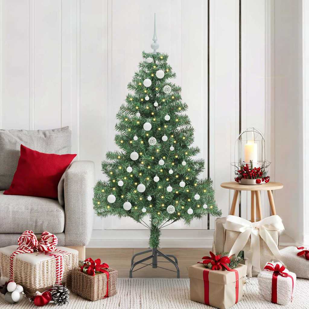 vidaXL Choinka Zielony 150 cm PVC