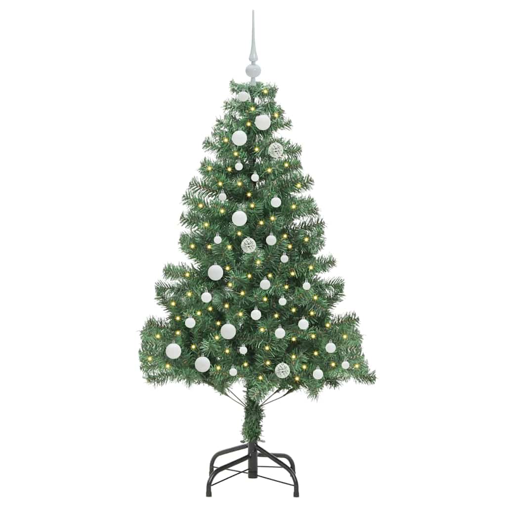 vidaXL Choinka Zielony 150 cm PVC