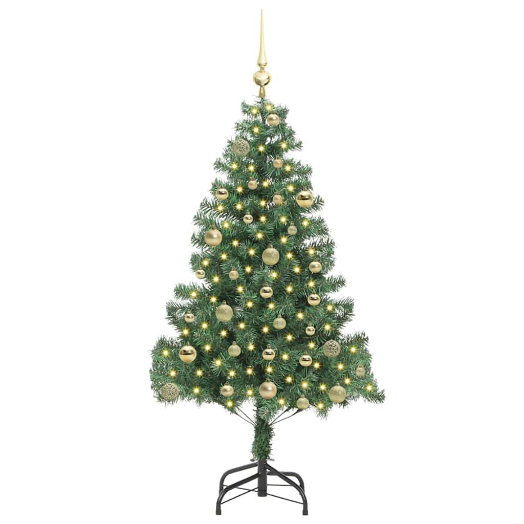 vidaXL Choinka Zielony 150 cm PVC
