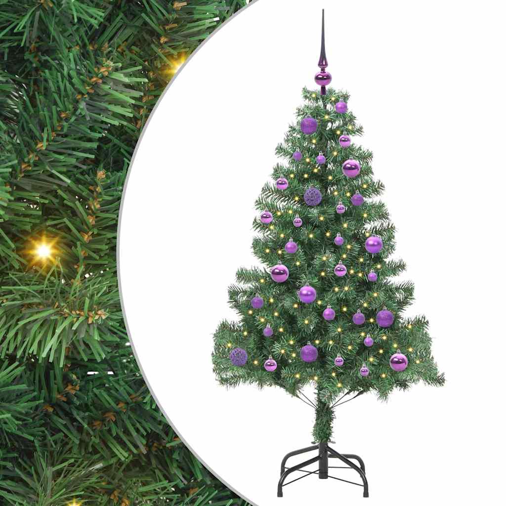 vidaXL Choinka Zielony 150 cm PVC