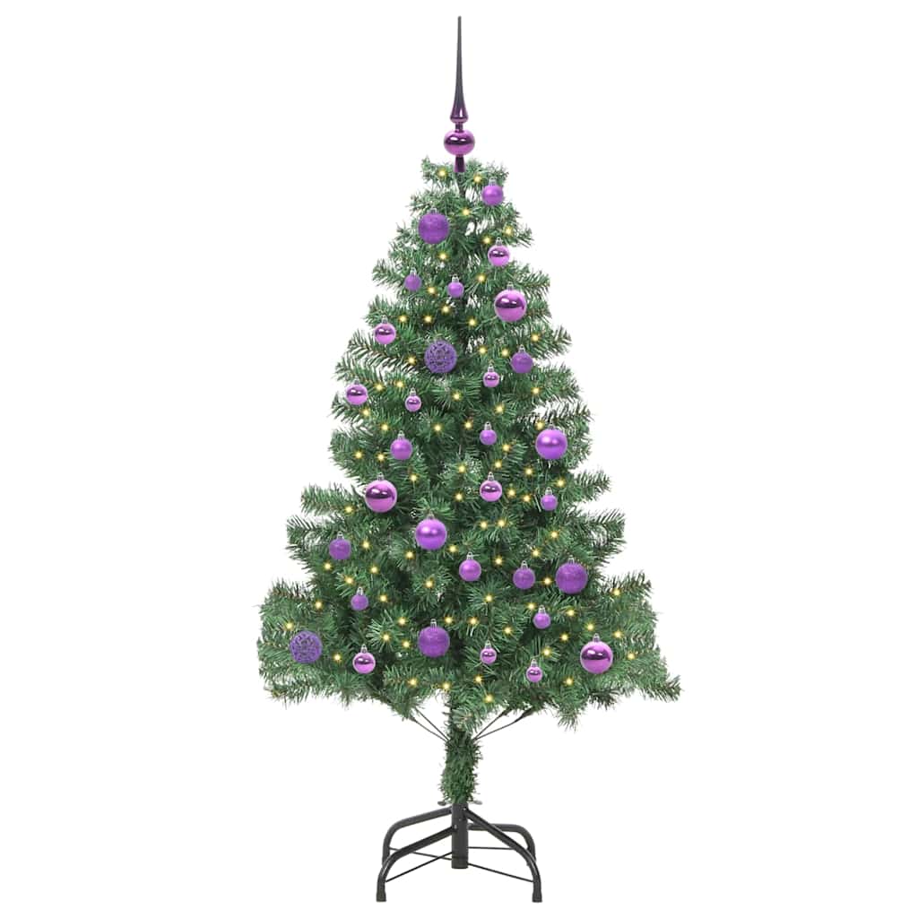 vidaXL Choinka Zielony 150 cm PVC