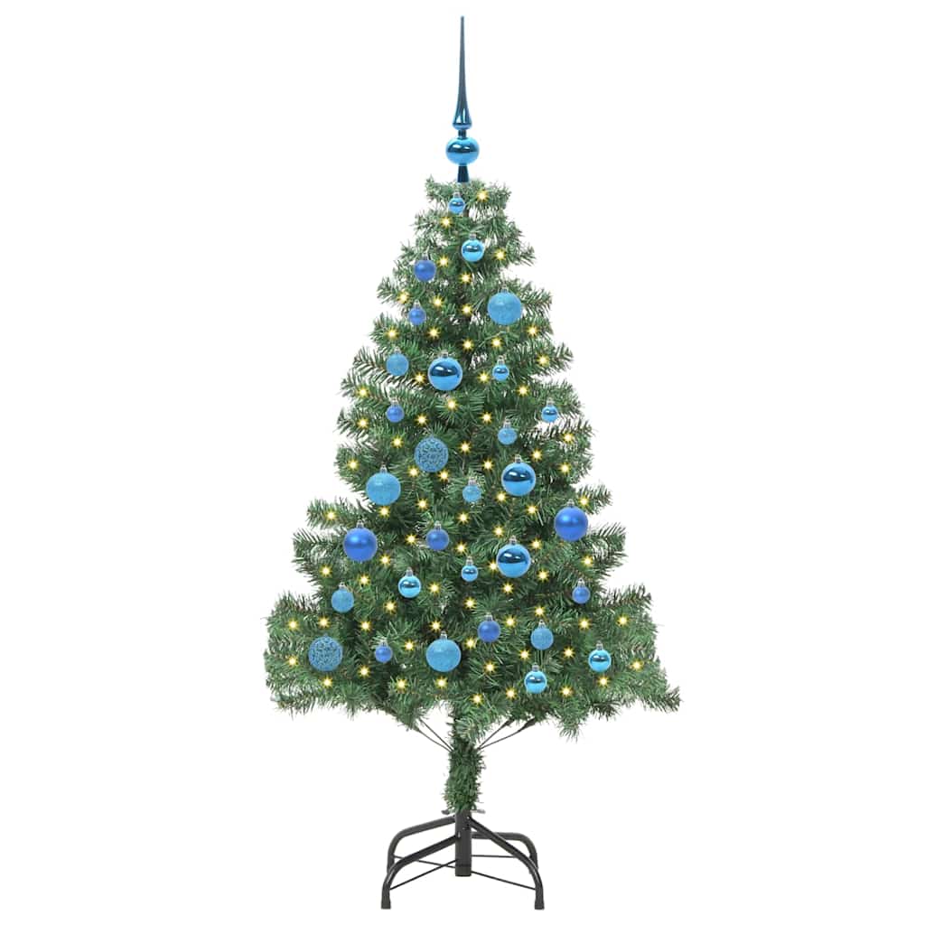 vidaXL Choinka Zielony 150 cm PVC