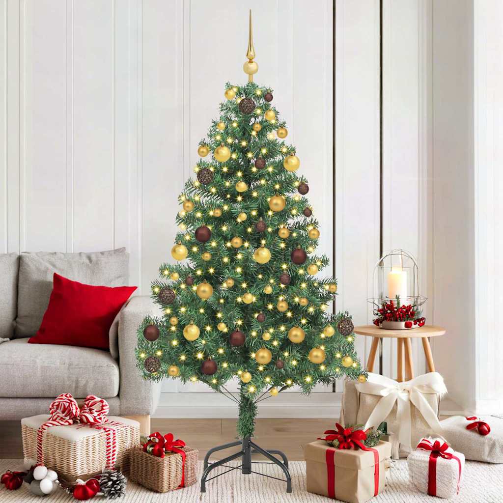 vidaXL Choinka Zielony 180 cm PVC