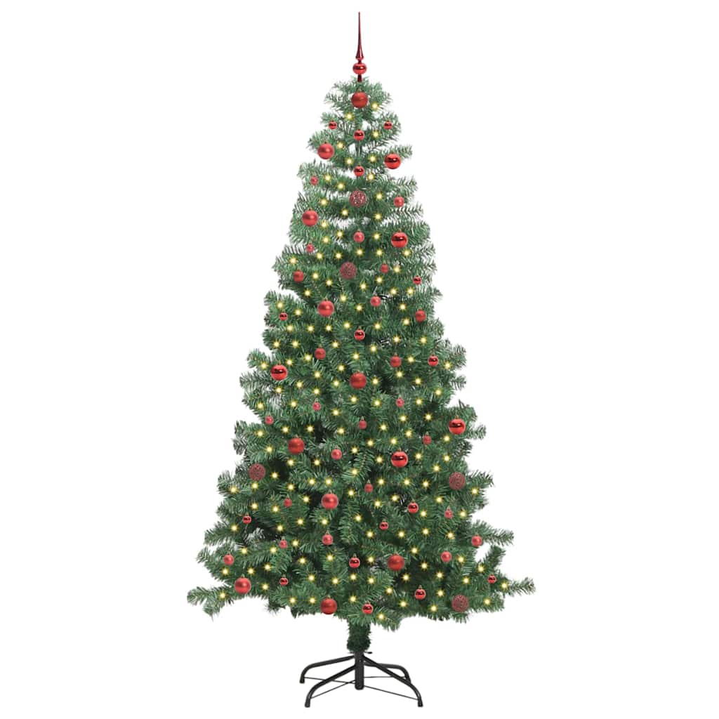 vidaXL Choinka Zielony 240 cm PVC