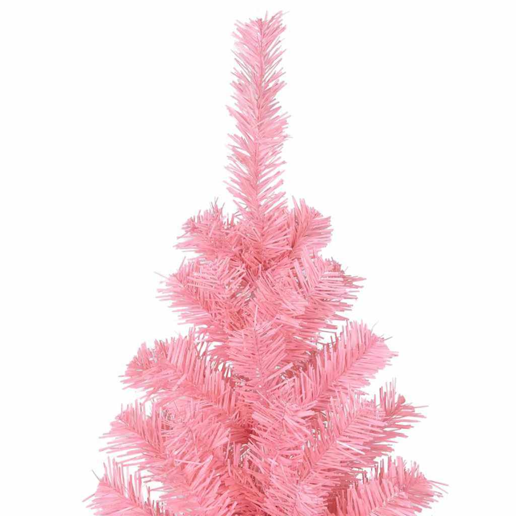 vidaXL Choinka Różowy 180 cm PVC