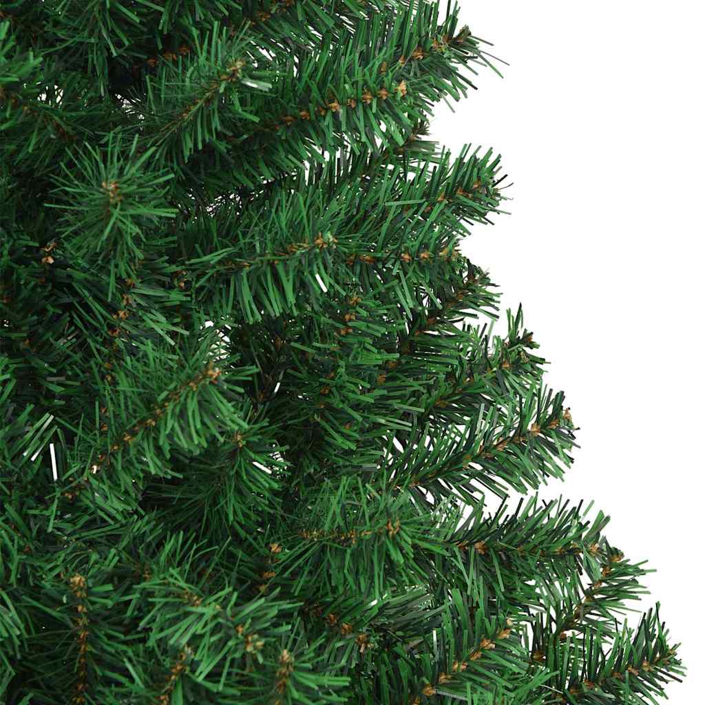 vidaXL Sztuczna choinka z podstawą Zielony 180 cm PVC i Stal i Plastik
