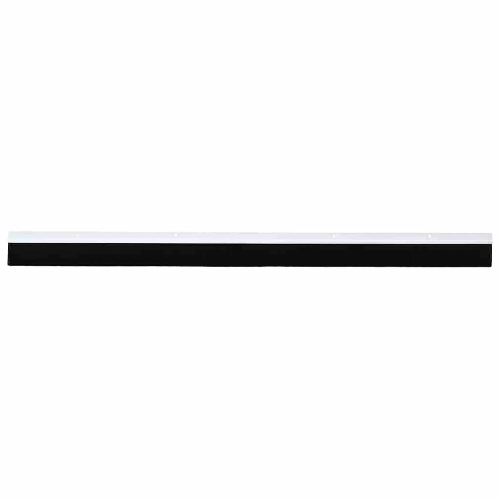 vidaXL Uszczelki z szczotką do drzwi na zatrzask 6 pcs Biały 100 cm