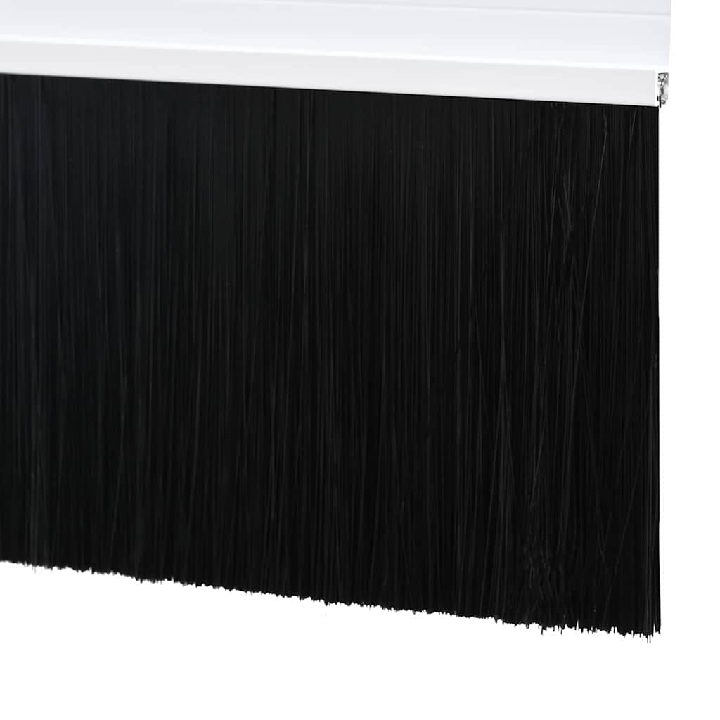 vidaXL Uszczelki z szczotką do drzwi na zatrzask 6 pcs Biały 100 cm