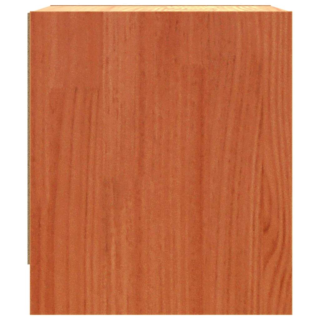 vidaXL Szafki nocne Woskowy Brąz 40 x 30.5 x 35.5 cm Drewno sosnowe