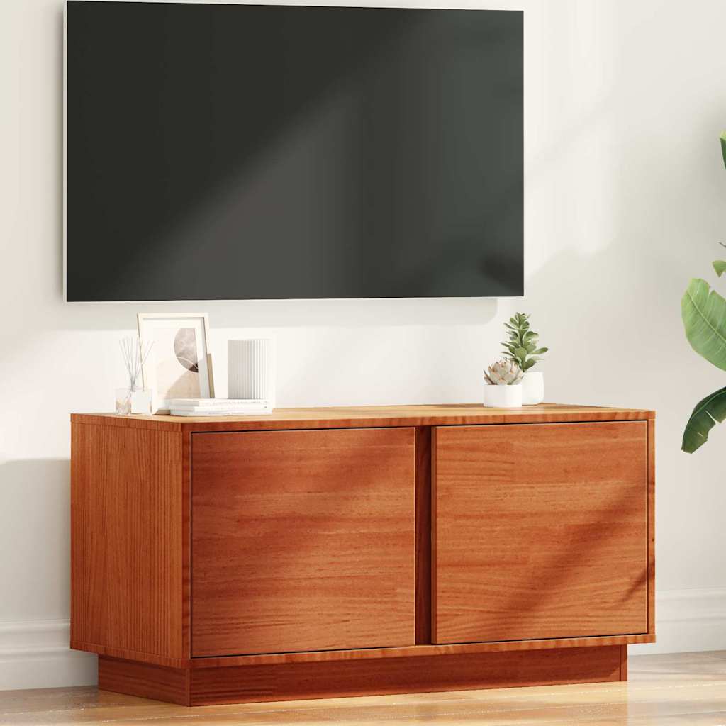 vidaXL Szafka pod telewizor Woskowy Brąz 80 x 35 x 40,5 cm