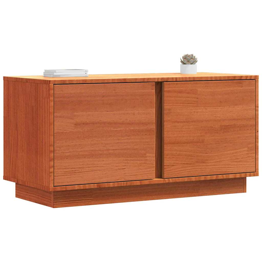 vidaXL Szafka pod telewizor Woskowy Brąz 80 x 35 x 40,5 cm