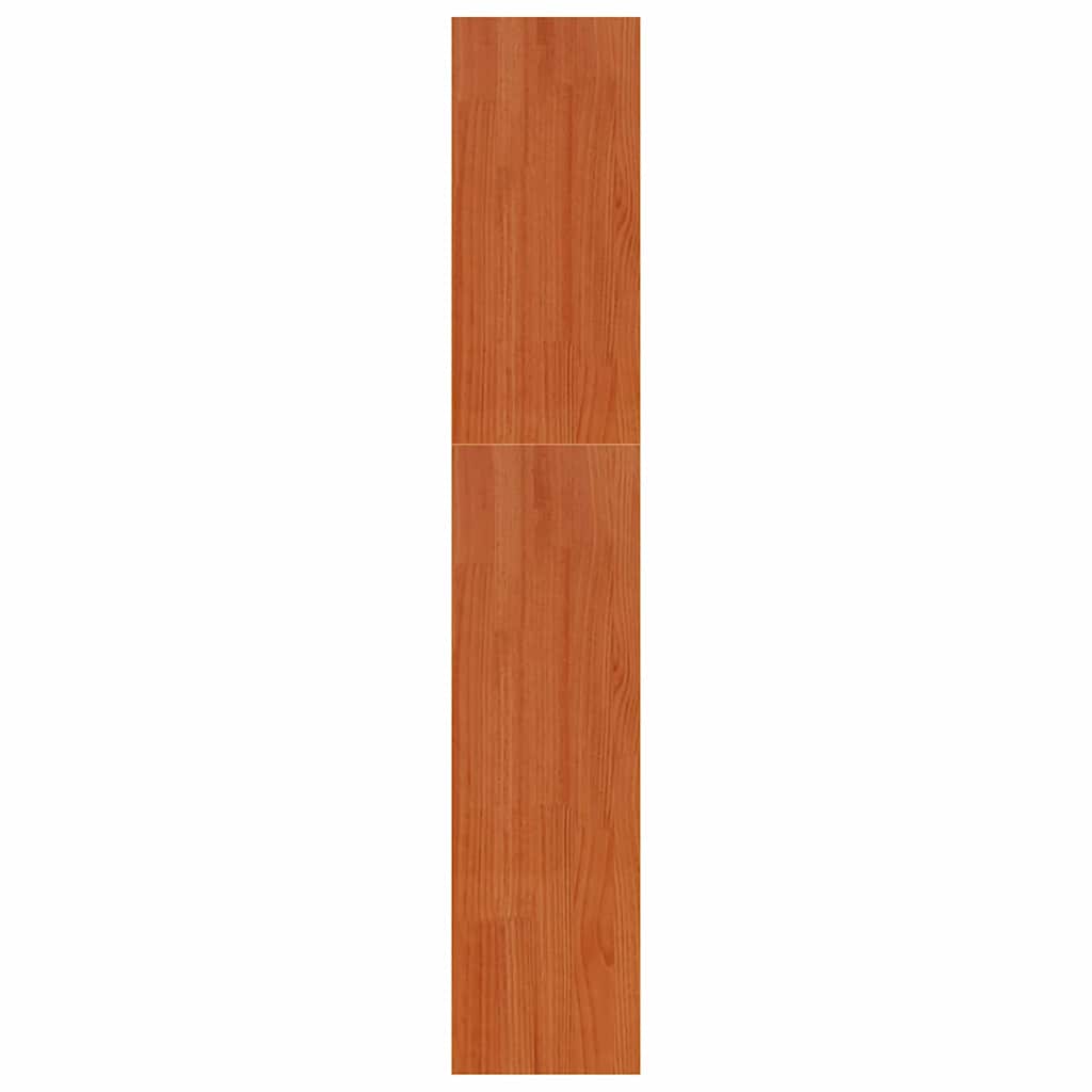 vidaXL Szafka na książki Woskowy Brąz 80 x 30 x 167,5 cm