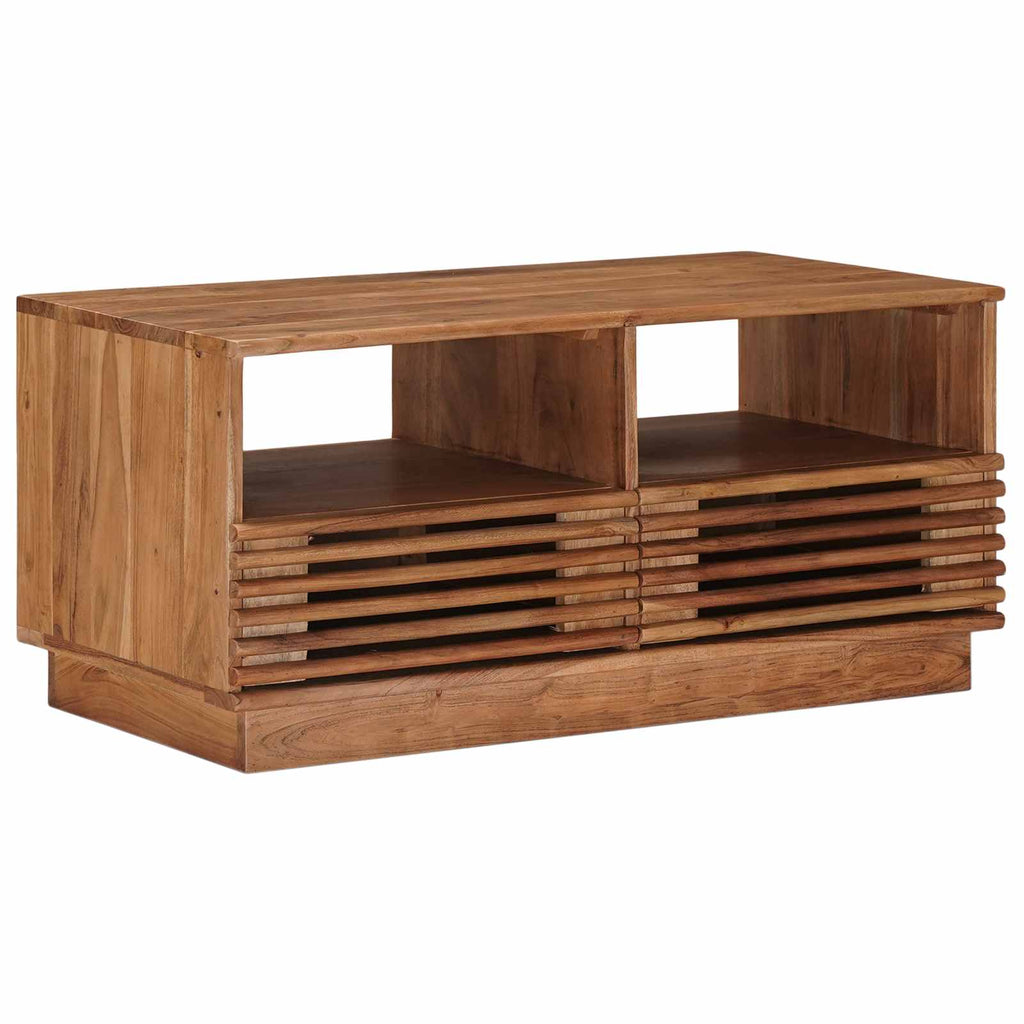vidaXL Ręcznie robiony stół kawowy Brąz teakowy 85 x 45,5 x 40 cm