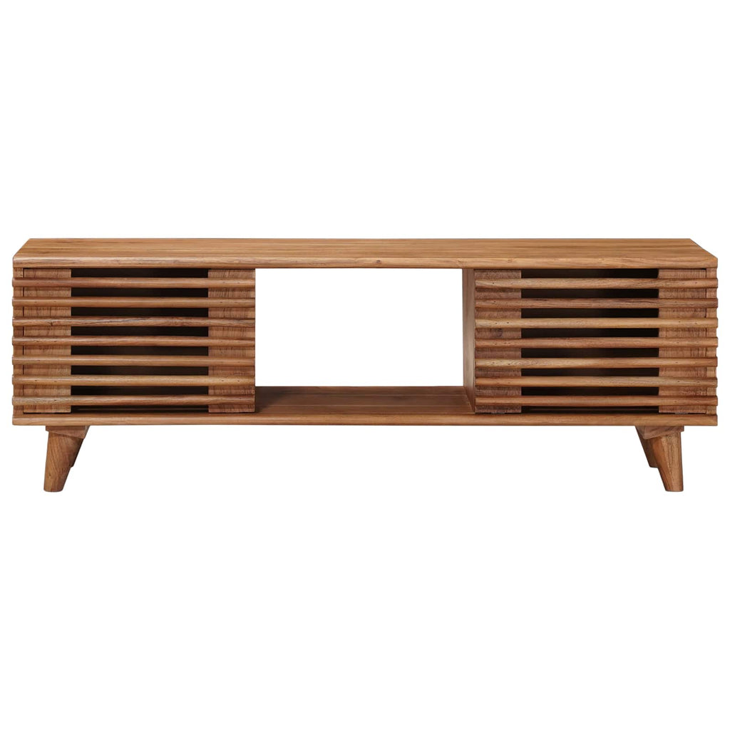 vidaXL Szafka pod telewizor z drzwiami Naturalny 105 x 30 x 35 cm