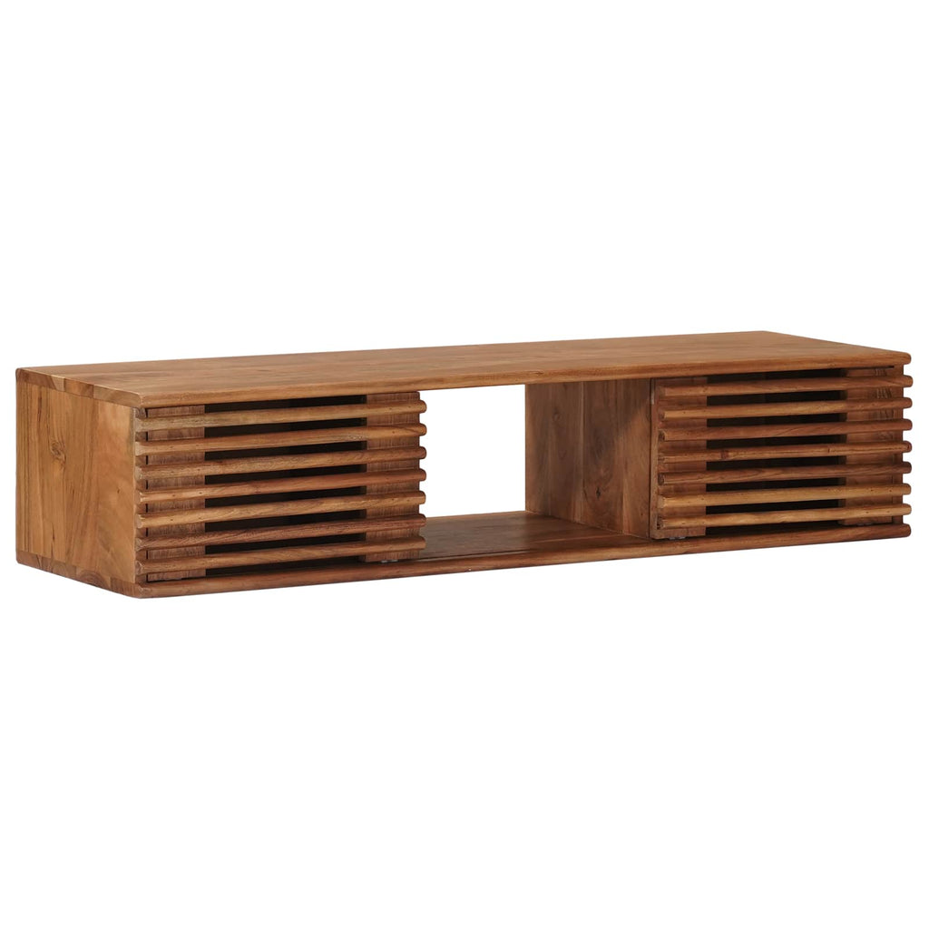 vidaXL Szafka pod telewizor z drzwiami Naturalny 105 x 30 x 22,5 cm