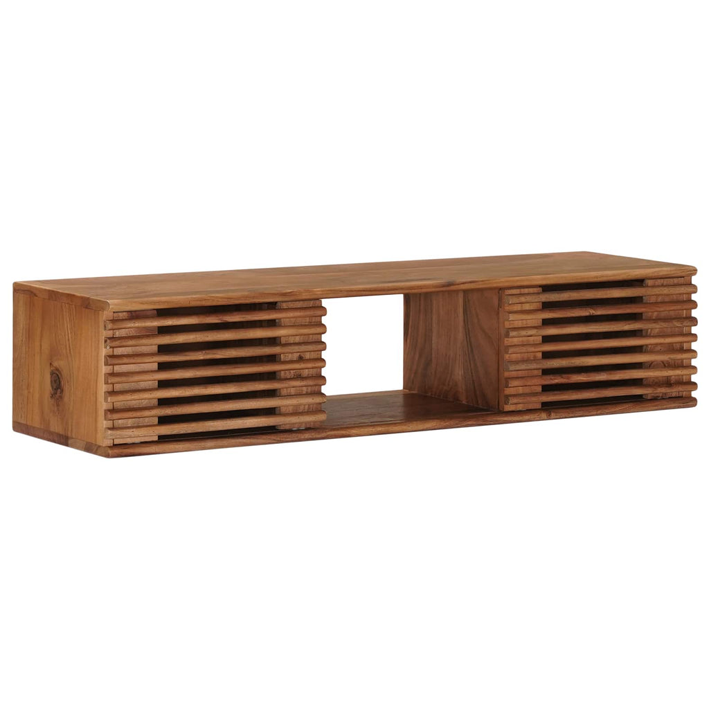vidaXL Szafka pod telewizor z drzwiami Naturalny 105 x 30 x 22,5 cm