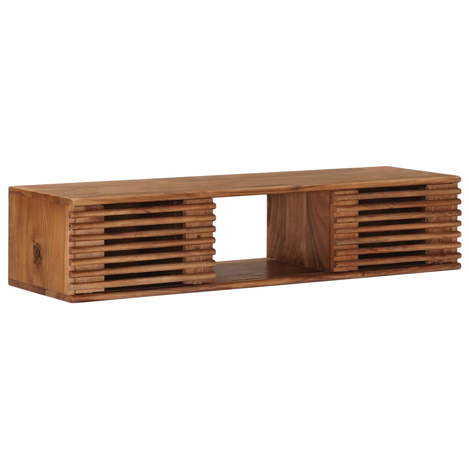 vidaXL Szafka pod telewizor z drzwiami Naturalny 105 x 30 x 22,5 cm