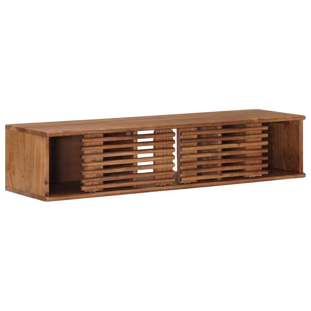 vidaXL Szafka pod telewizor z drzwiami Naturalny 105 x 30 x 22,5 cm
